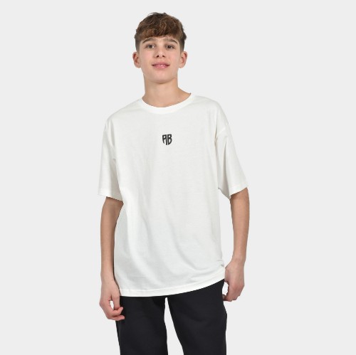 ANTETOKOUNBROS Kids' Oversized T-shirt We are all Bros Off White Front Front 1 thumb