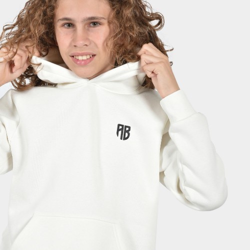 ANTETOKOUNBROS Kids' Hoodie Smiley Off White Detail thumb