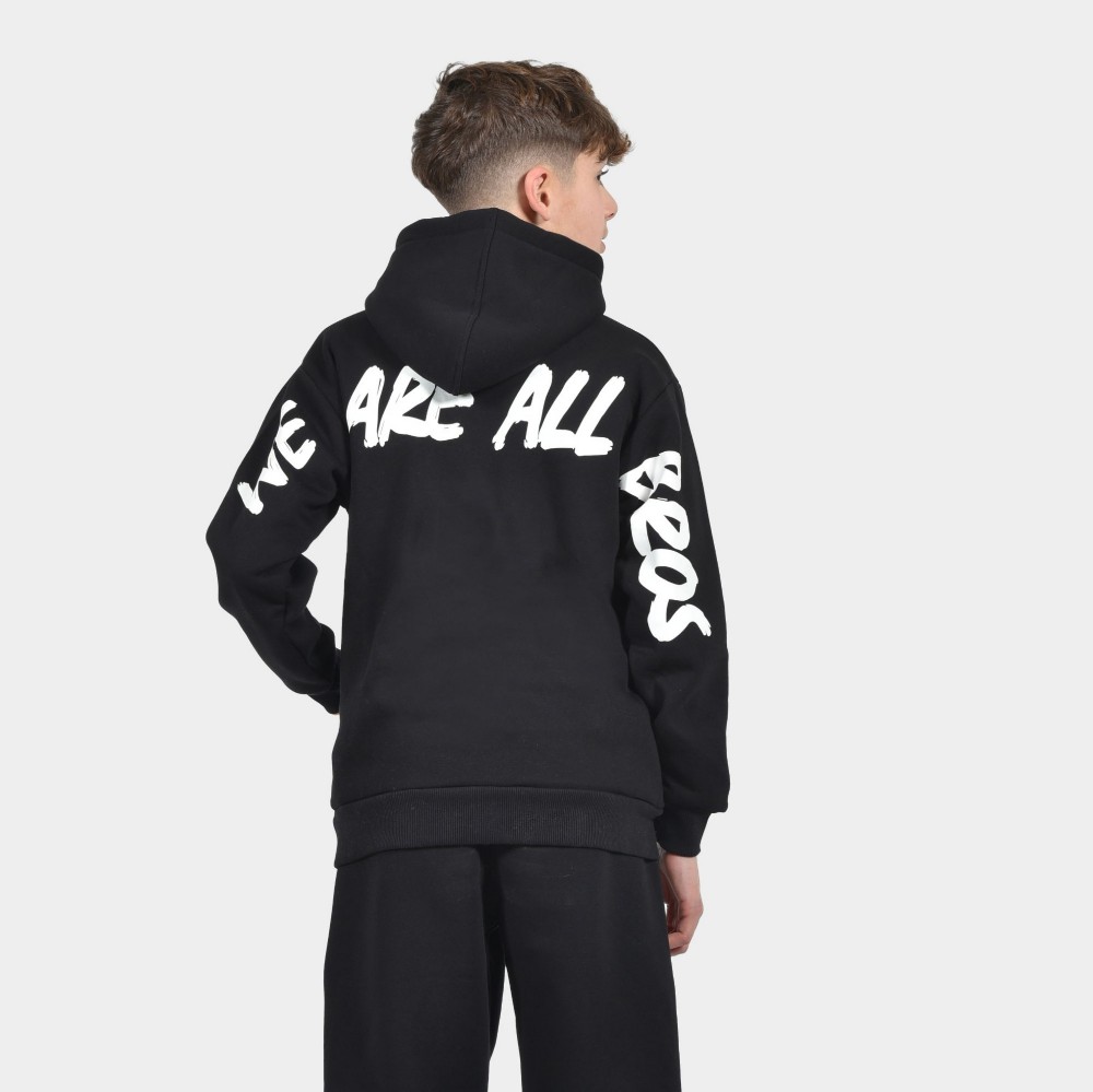 ANTETOKOUNBROS Kids' Oversized Hoodie We are all Bros Black 1