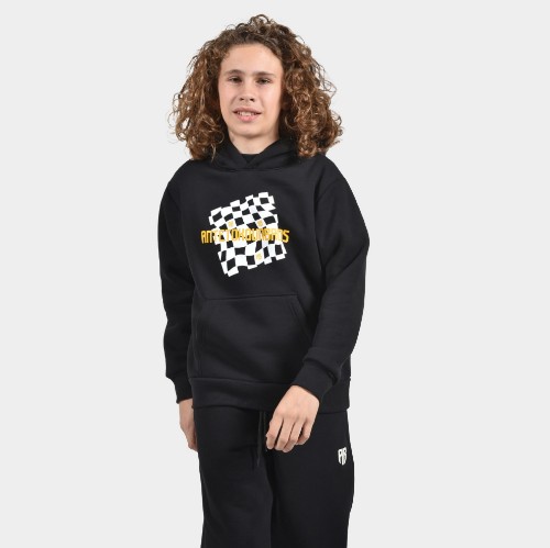 ANTETOKOUNBROS Kids' Hoodie Chess Black Front