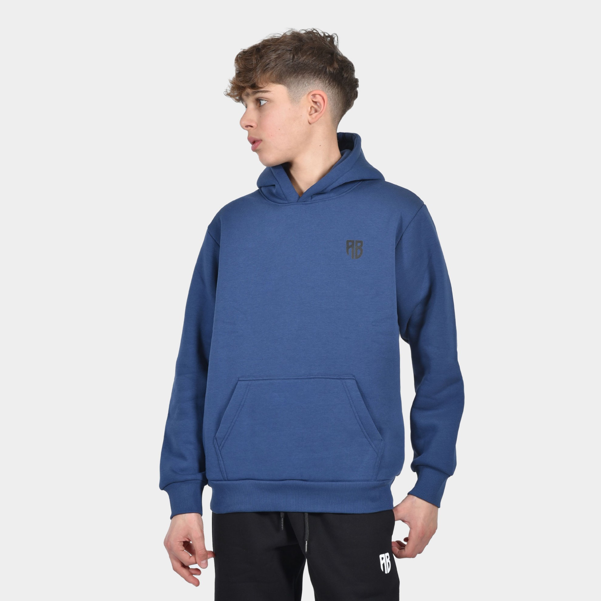 ANTETOKOUNBROS Kids' Hoodie Colormaniac Vertical Blue Marine Front