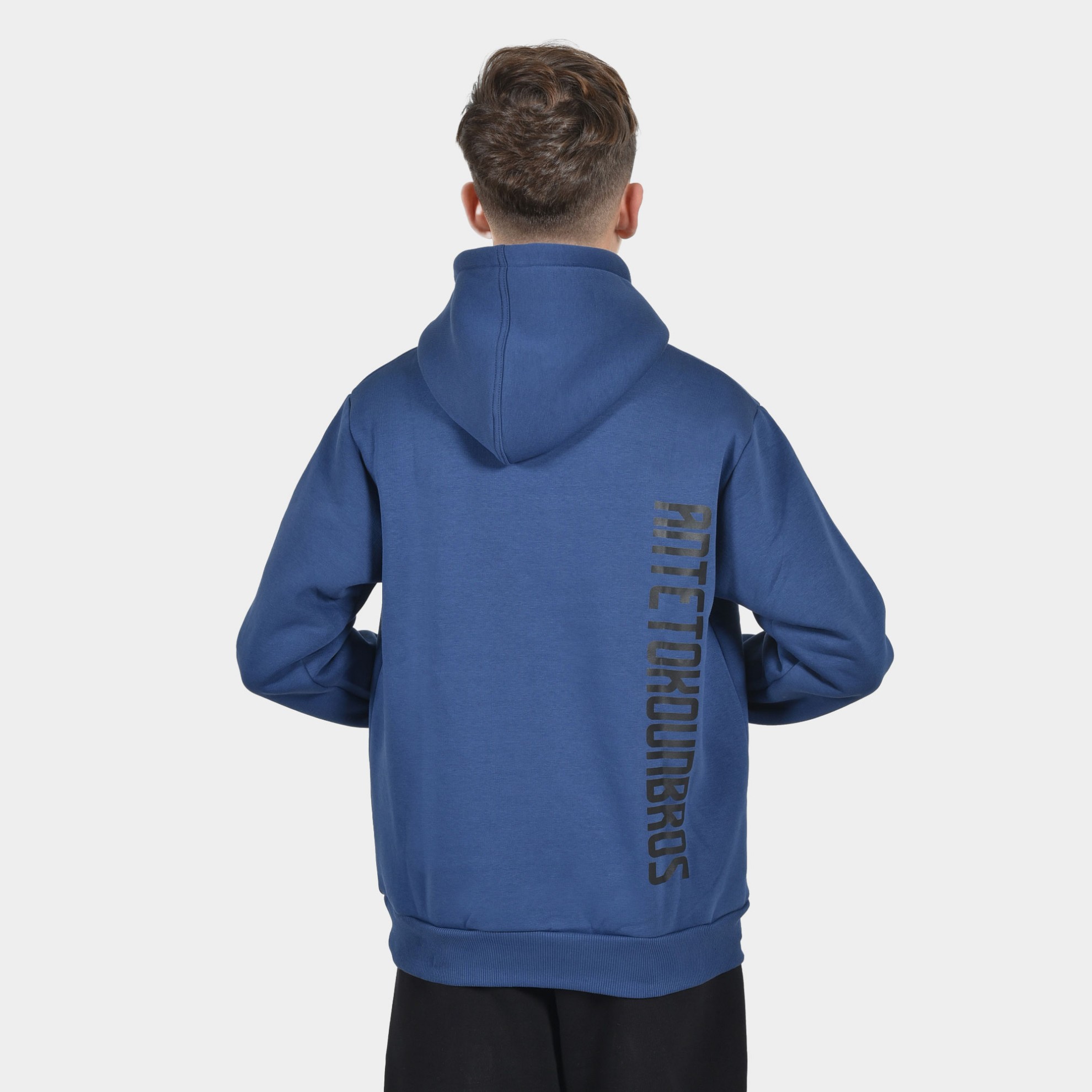 	ANTETOKOUNBROS Kids' Hoodie Colormaniac Vertical Blue Marine Back