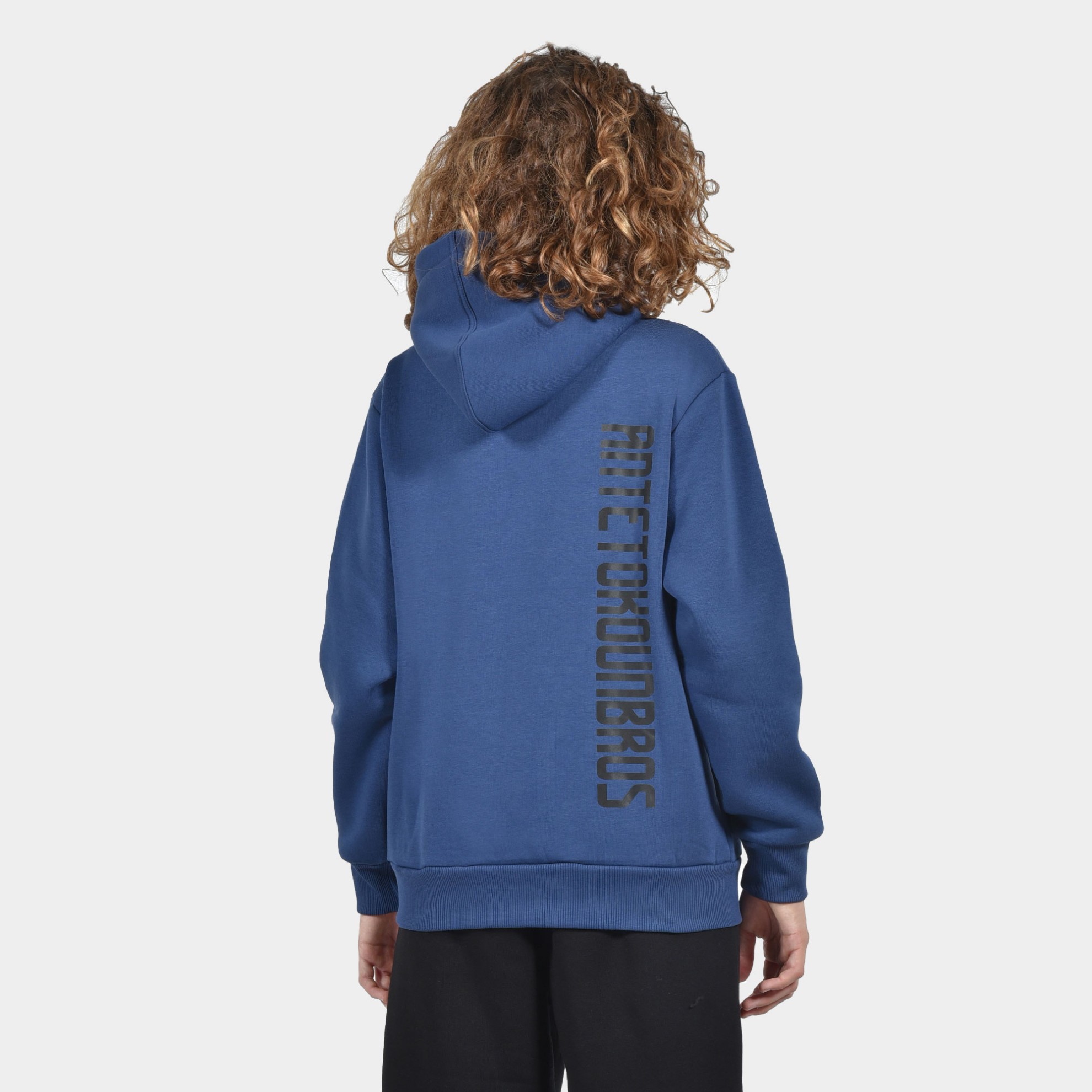 	ANTETOKOUNBROS Kids' Hoodie Colormaniac Vertical Blue Marine Back 1