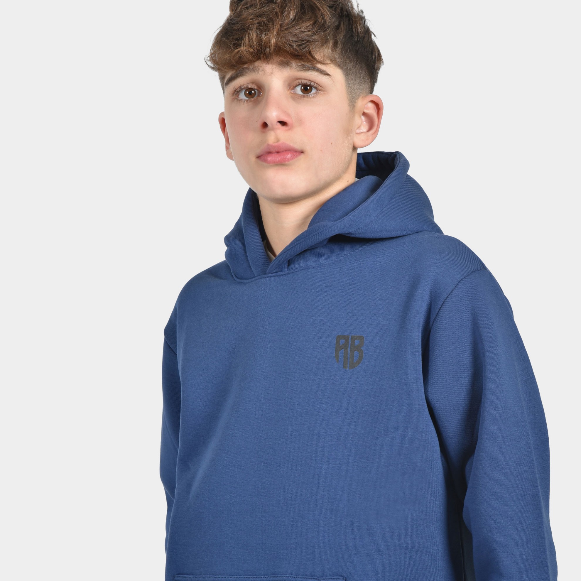 	ANTETOKOUNBROS Kids' Hoodie Colormaniac Vertical Blue Marine Detail