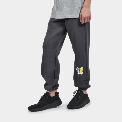 ANTETOKOUNBROS Kids' Sweatpants Trip Grey Mouse Front 2 thumb