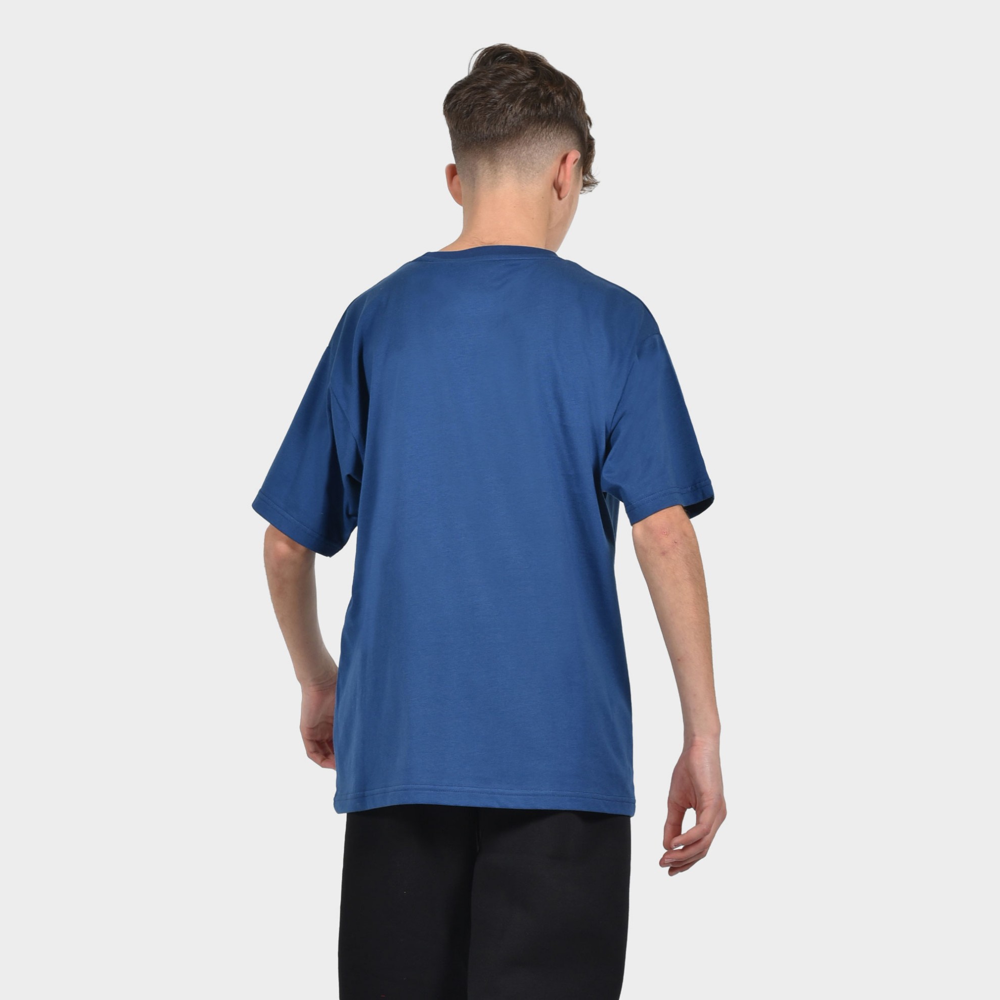 ANTETOKOUNBROS Kids' T-shirt Athens Logo Blue Back