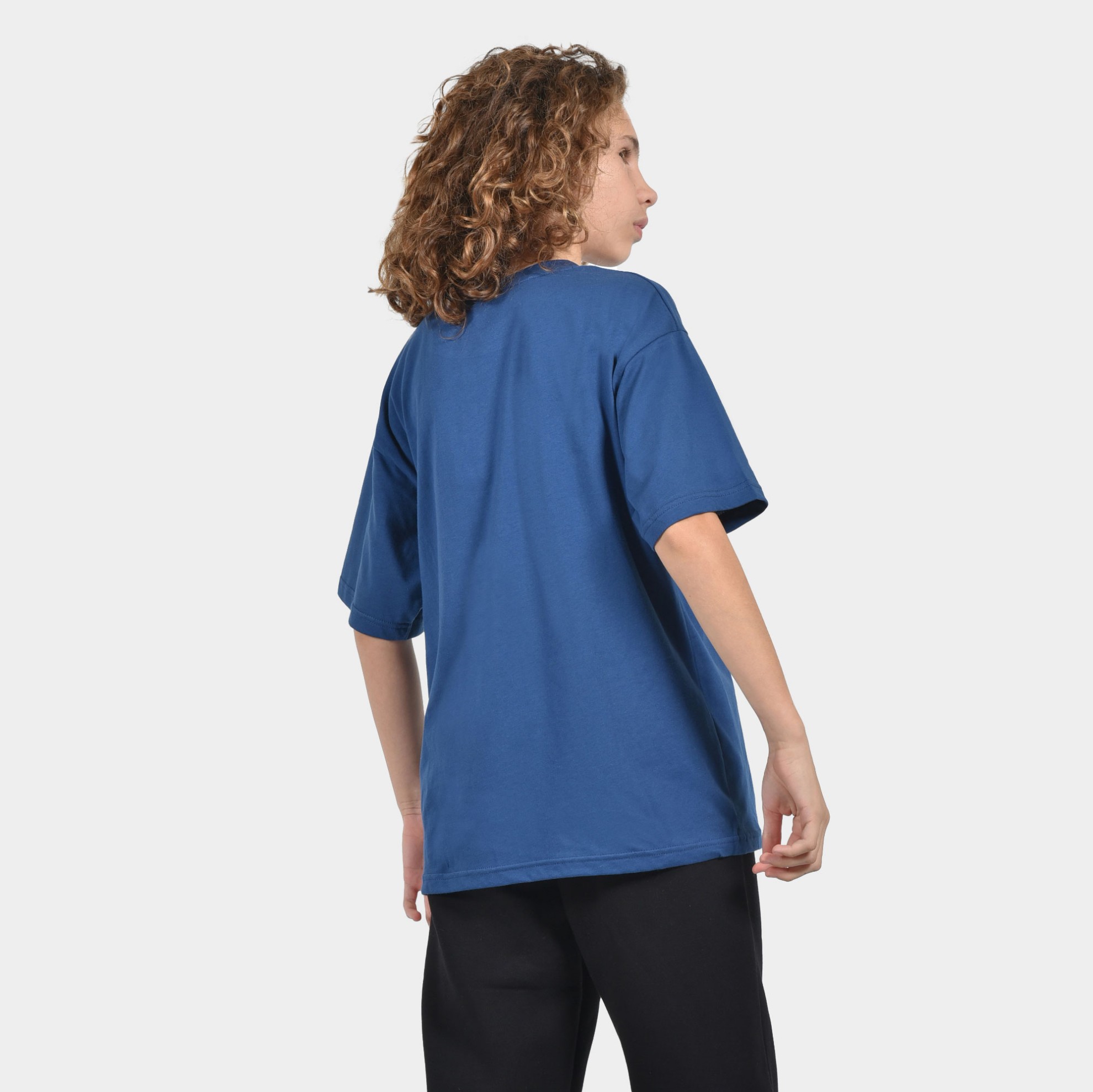 ANTETOKOUNBROS Kids' T-shirt Athens Logo Blue Back 2