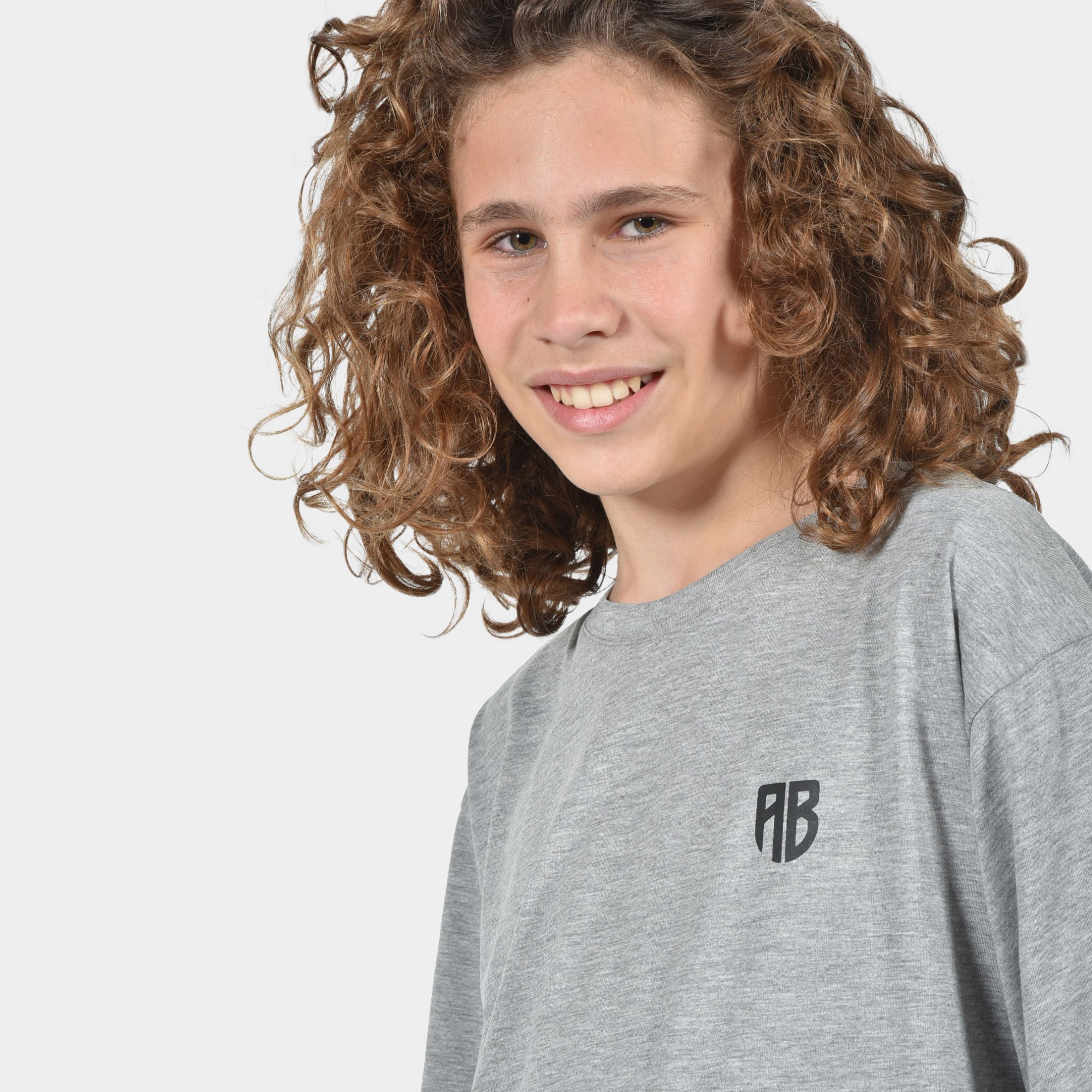 ANTETOKOUNBROS Kids' T-shirt Trip Grey Detail