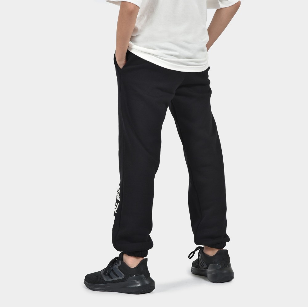 ANTETOKOUNBROS Kids' Loose Sweatpants We are all Bros Black Back 2