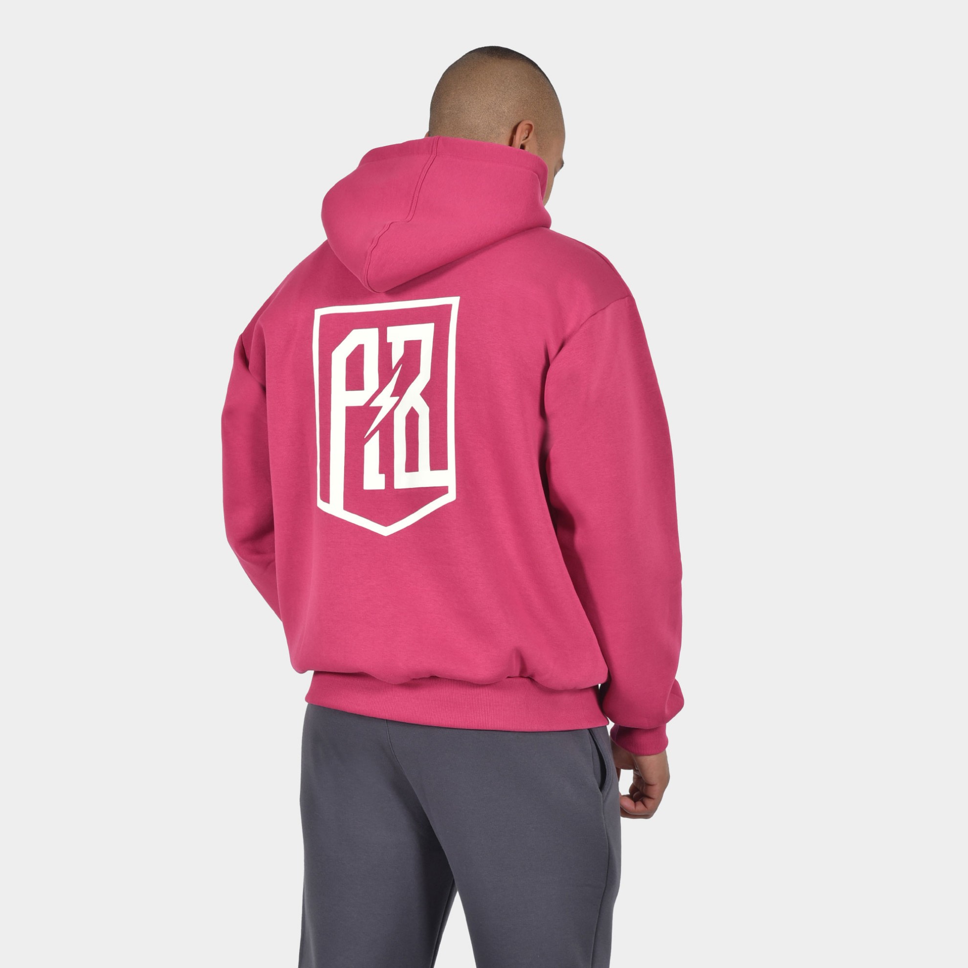 ANTETOKOUNBROS Unisex Hoodie Feelfall Milwaukee Fuchsia Back