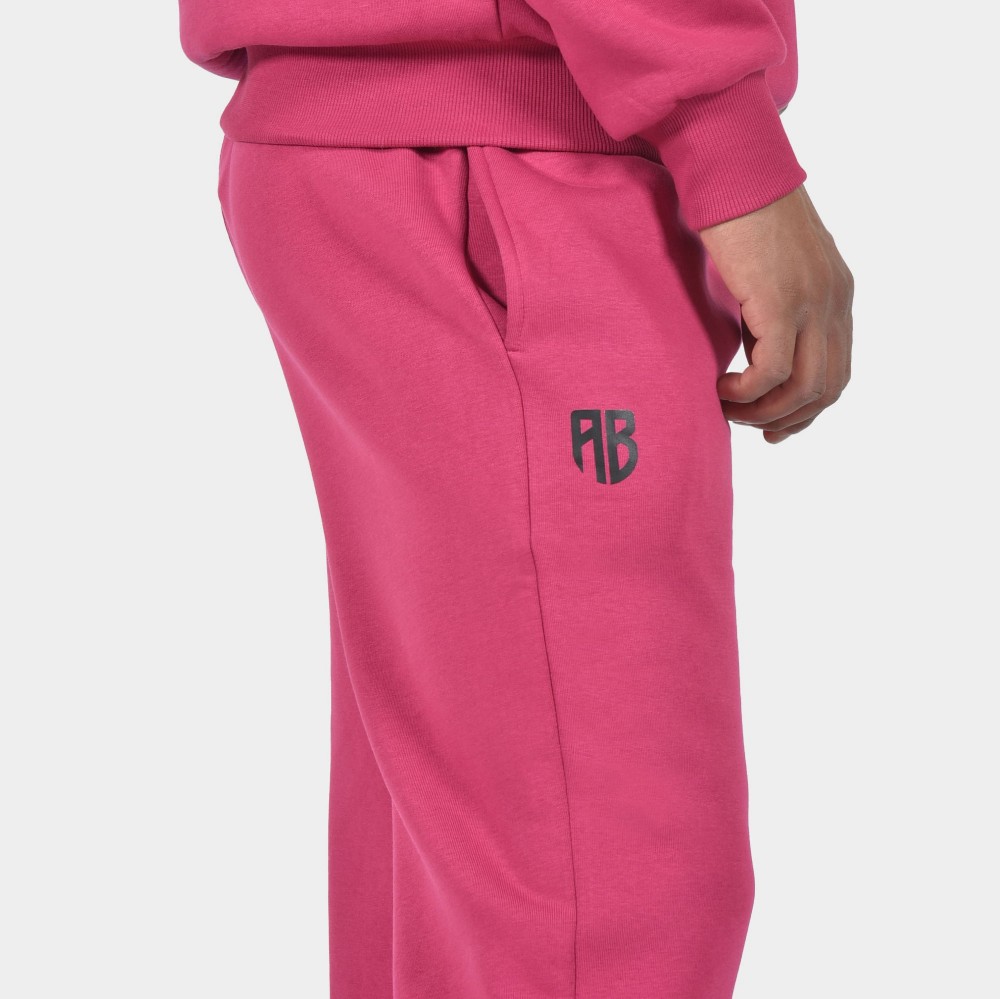 ANTETOKOUNBROS Unisex Sweatpants We are all Bros Fuchsia Marios Detail