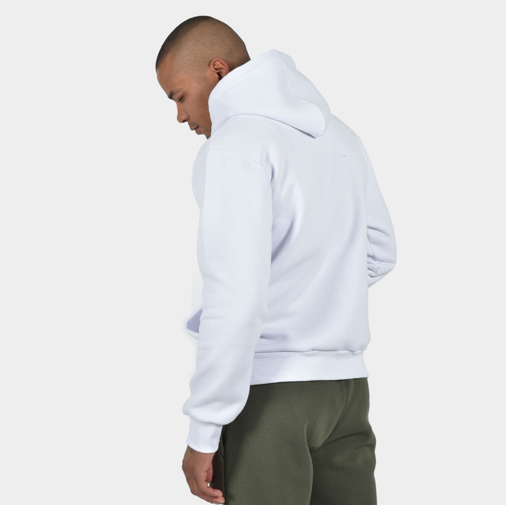 ANTETOKOUNBROS Men's Hoodie Baseline White Back