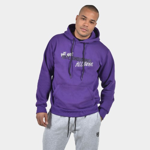 ANTETOKOUNBROS Men's Hoodie Colormaniac Purple Front