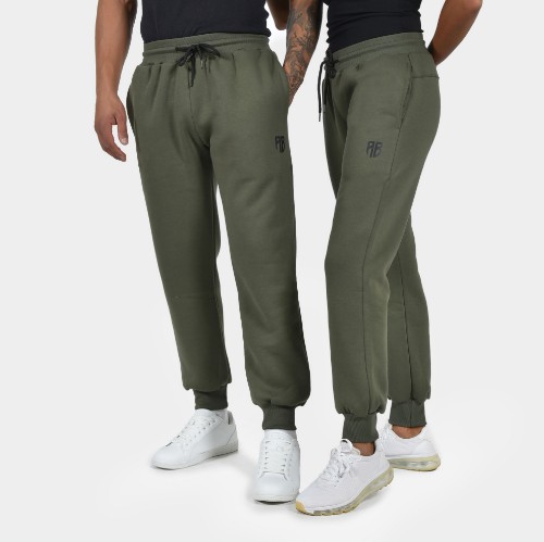 ANTETOKOUNBROS Unisex Sweatpants Colormaniac Khaki Front thumb