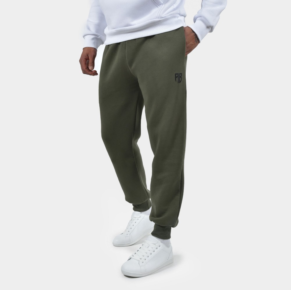 ANTETOKOUNBROS Unisex Sweatpants Colormaniac Khaki Marios Front