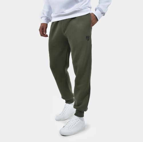 ANTETOKOUNBROS Unisex Sweatpants Colormaniac Khaki Marios Front thumb