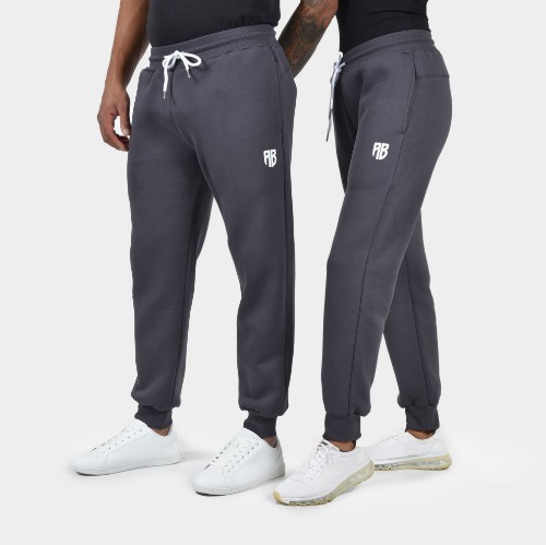 ANTETOKOUNBROS Unisex Sweatpants Colormaniac Grey Mouse Front