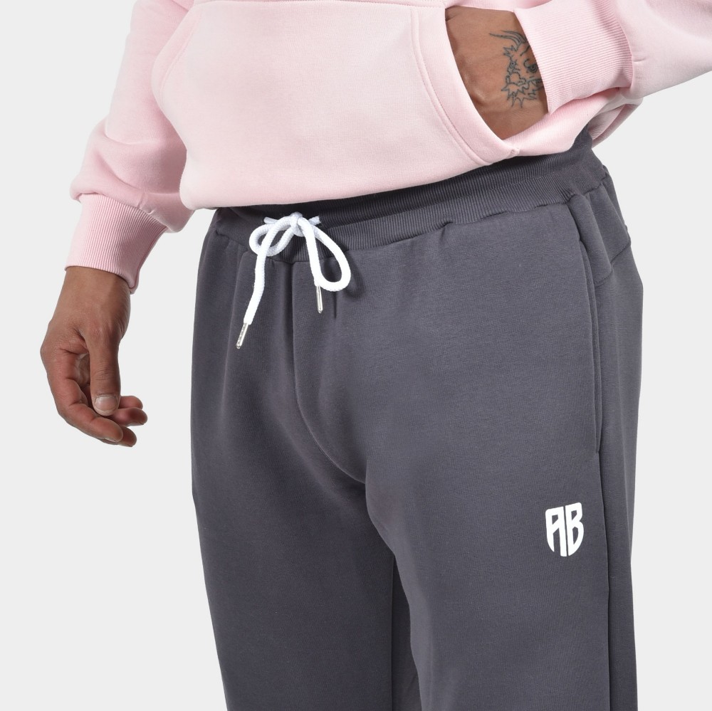 ANTETOKOUNBROS Unisex Sweatpants Colormaniac Grey Mouse Marios Detail