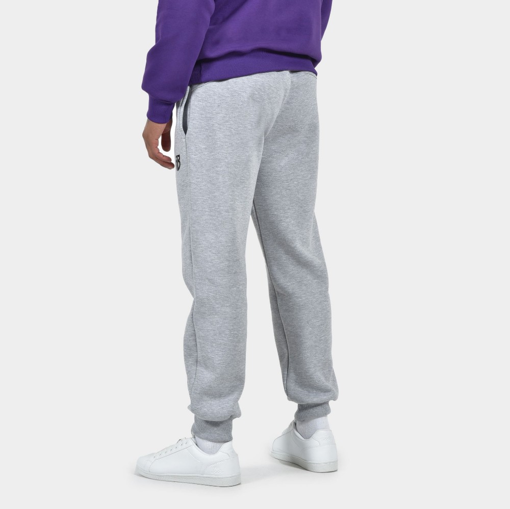 ANTETOKOUNBROS Unisex Sweatpants Colormaniac Grey Melange Marios Back