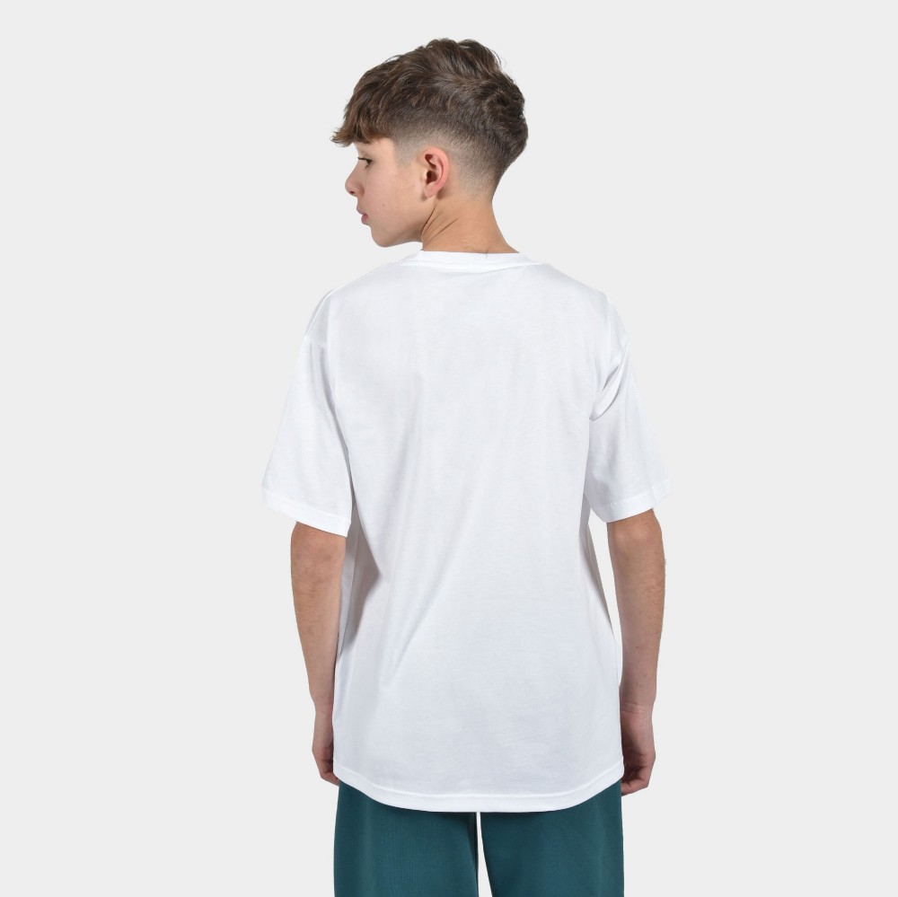 ANTETOKOUNBROS Kids' T-shirt Athens Varsity White Back 1