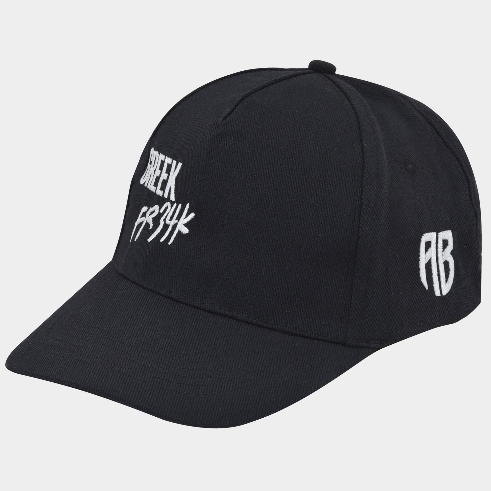 ANTETOKOUNBROS Cap Greek Freak 5-panel Black Side 1