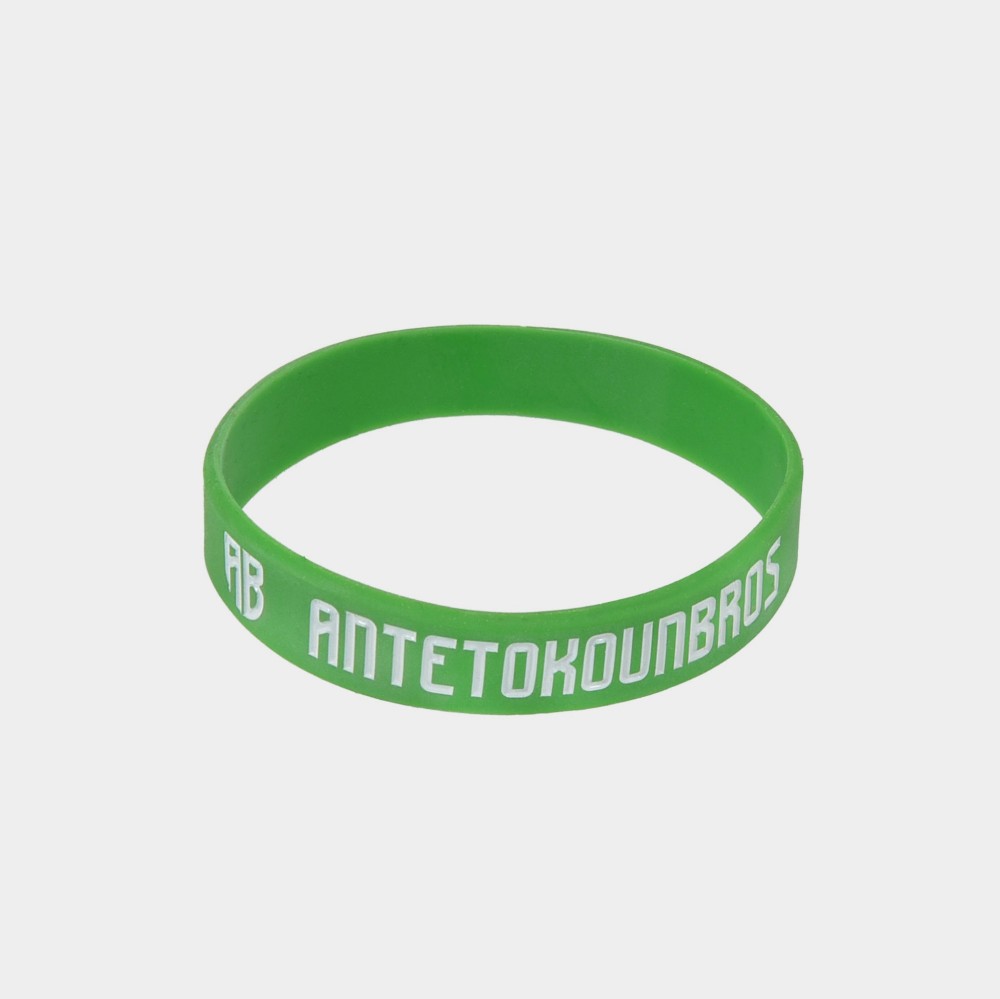 Kids' Silicon Bracelet AntetokounBros Green