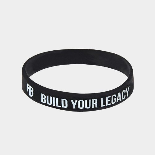 ANTETOKOUNBROS Silicon Bracelet Build your Legacy Black thumb