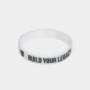 Picture of Silicon Bracelet Build your Legacy White