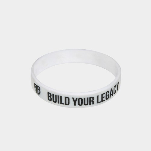 ANTETOKOUNBROS Silicon Bracelet Build your Legacy White thumb