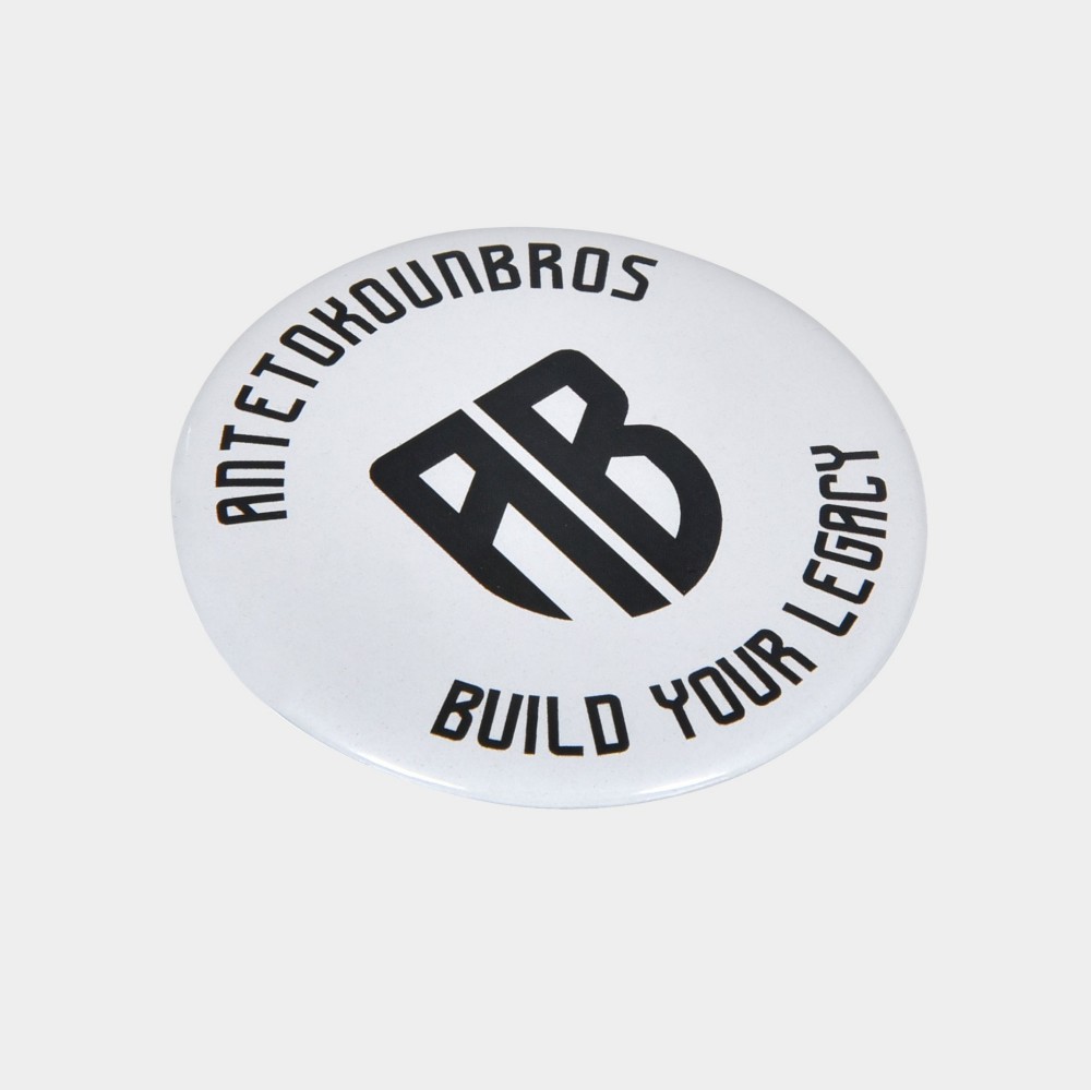 ANTETOKOUNBROS Magnetic Badge Build your Legacy Side