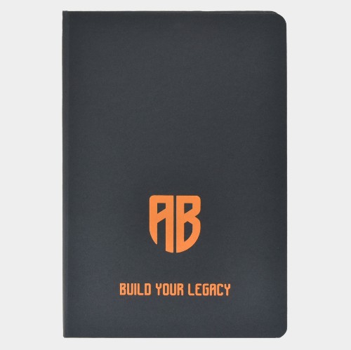 ANTETOKOUNBROS Notebook with Hard Cover Legacy A5 Black Front thumb