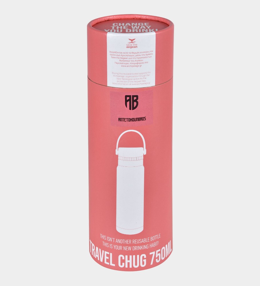 ANTETOKOUNBROS Thermos Travel Bottle 750ml Pink Box