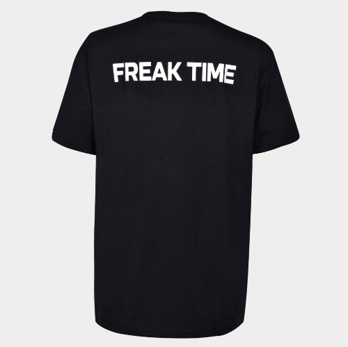 ANTETOKOUNBROS Unisex T-shirt Freak Time Black Back M