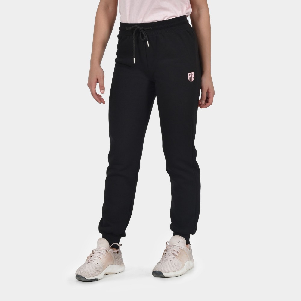 Kid's Sweatpants Heart Black Front | Antetokounbros