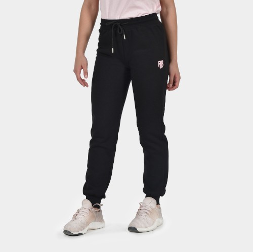 Kid's Sweatpants Heart Black Front | Antetokounbros thumb