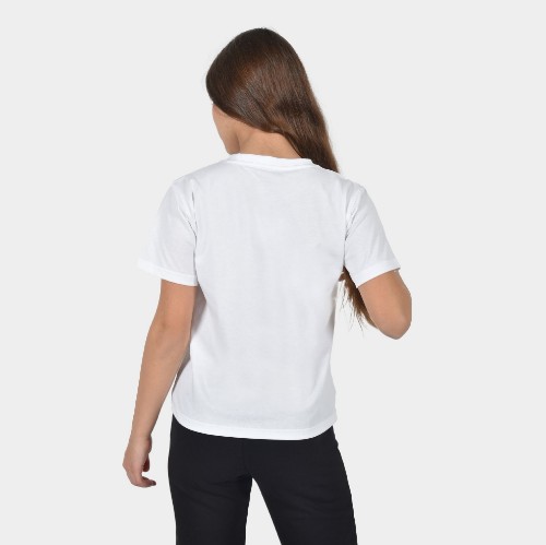 Kids' T-shirt Milwaukee Leopard Logo White Back | Antetokounbros
