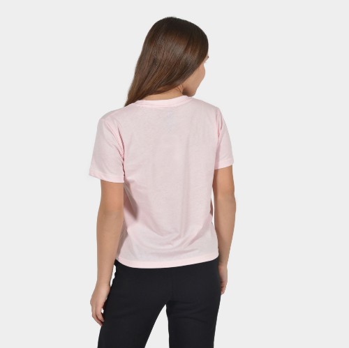 Kids' T-shirt Athens Logo Varsity Pink Back | Antetokounbros