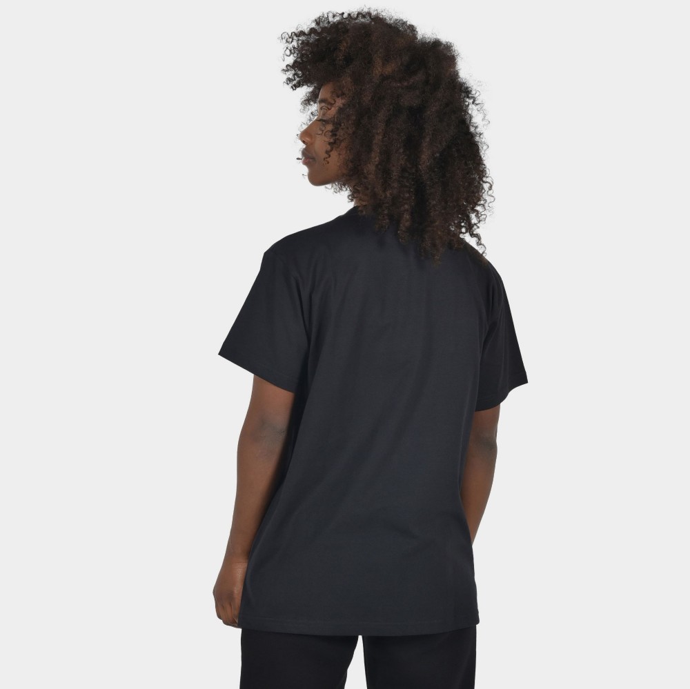 Women's T-shirt Animal Print Milwaukee Logo Black | Back | Antetokounbros