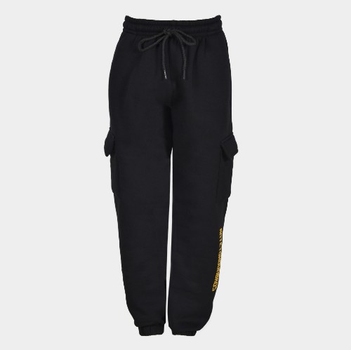 Kids' Cargo Sweatpants Trip Black | Antetokounbros | Front