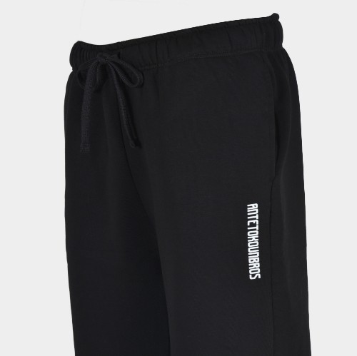 Men's Sweatpants Antetokounbros Logo Black | Detail
