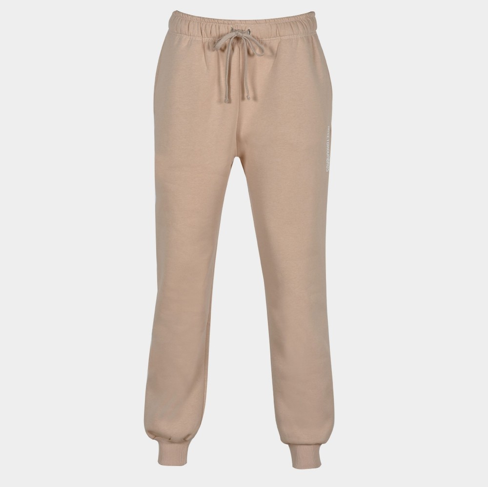 Men's Sweatpants Antetokounbros Logo Beige | Front