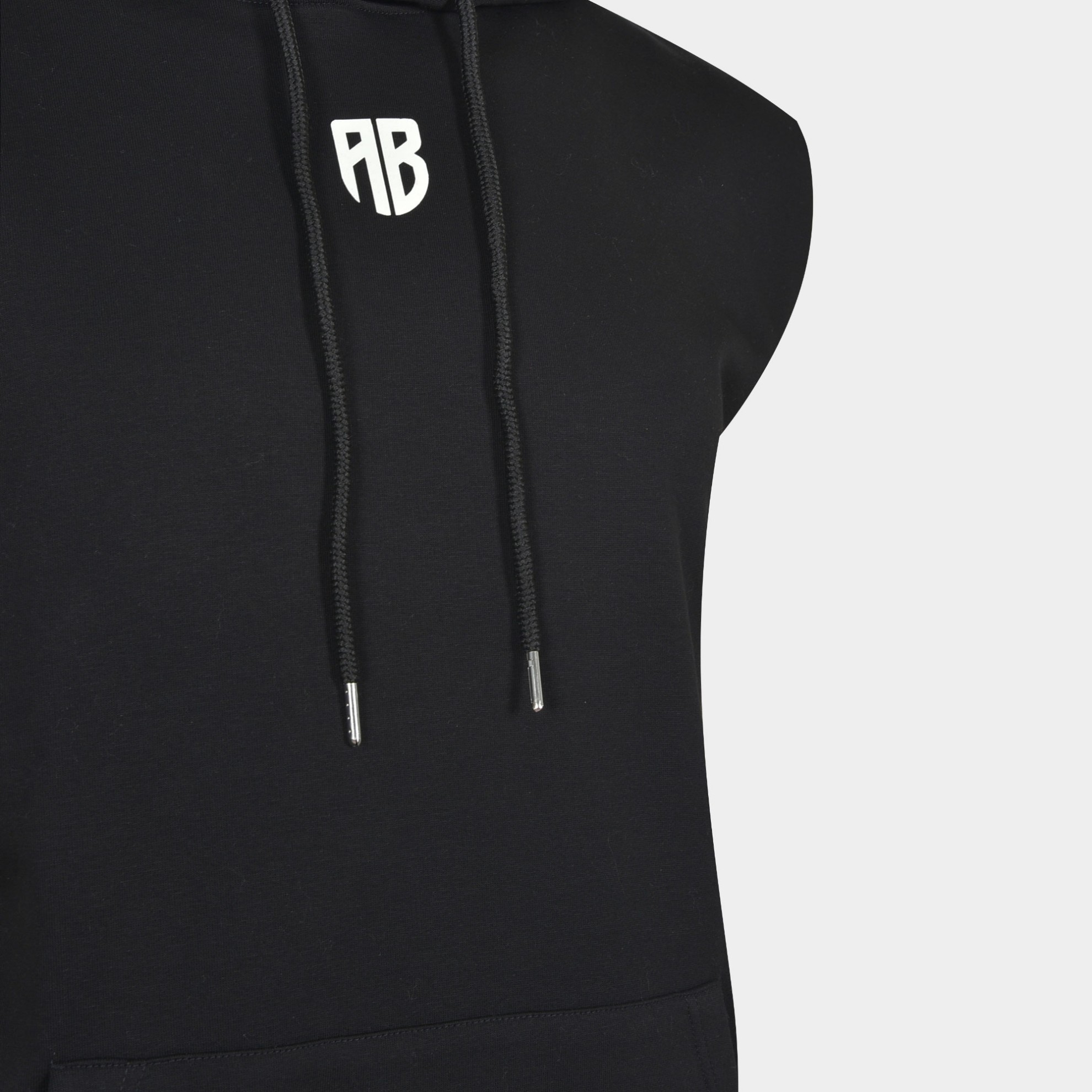 Men's Sleeveless Hoodie We are all Bros Black | Antetokounbros | Detail