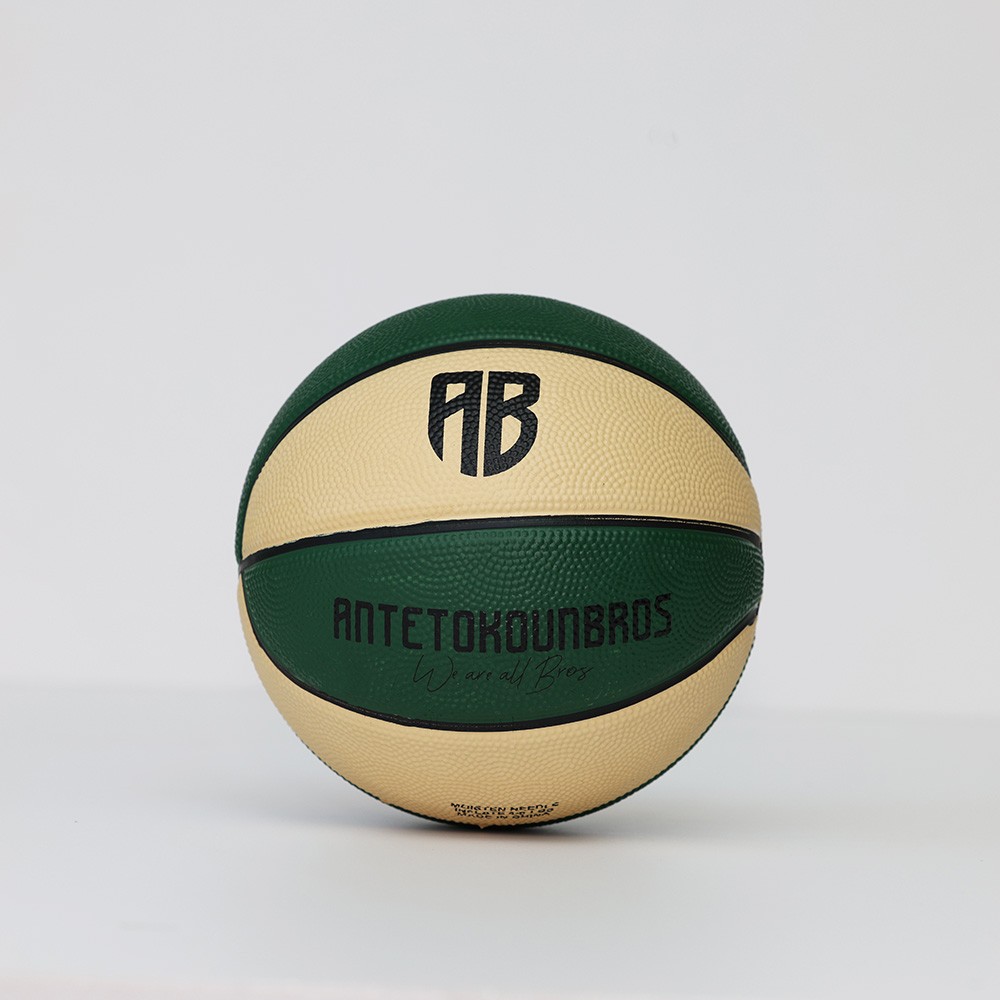 Antetokounbros Basketball We are all Bros White/Green 5