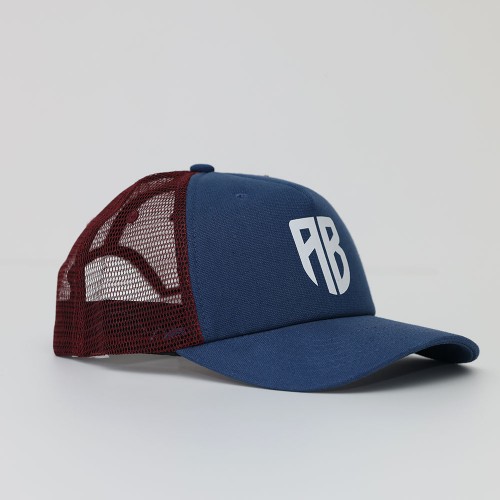 	ANTETOKOUNBROS Trucker Hat | Snapback Style | Navy Blue Side