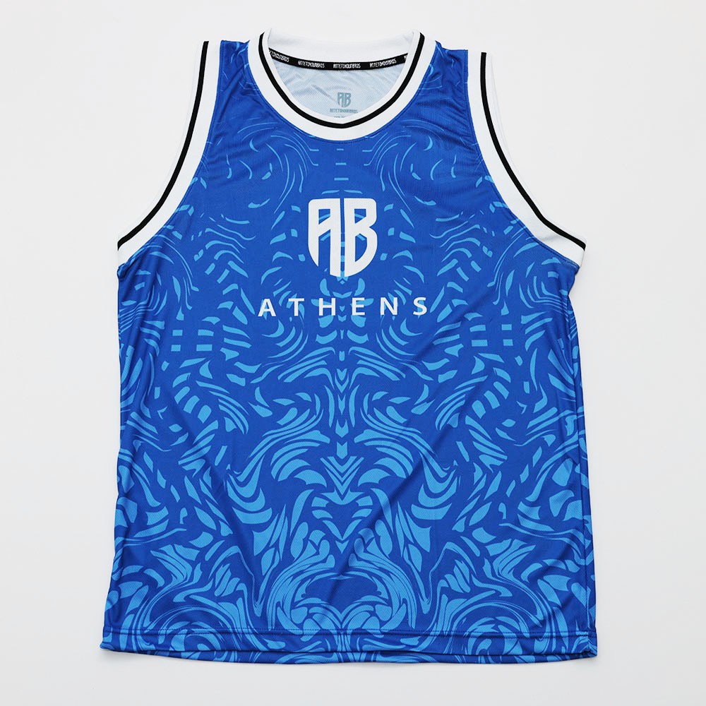 Picture of Men's Basketball Jersey Athens Logo Blue Royal