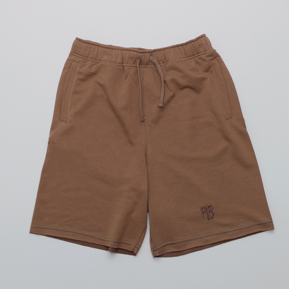 Men's French Terry Shorts AB Logo Camel