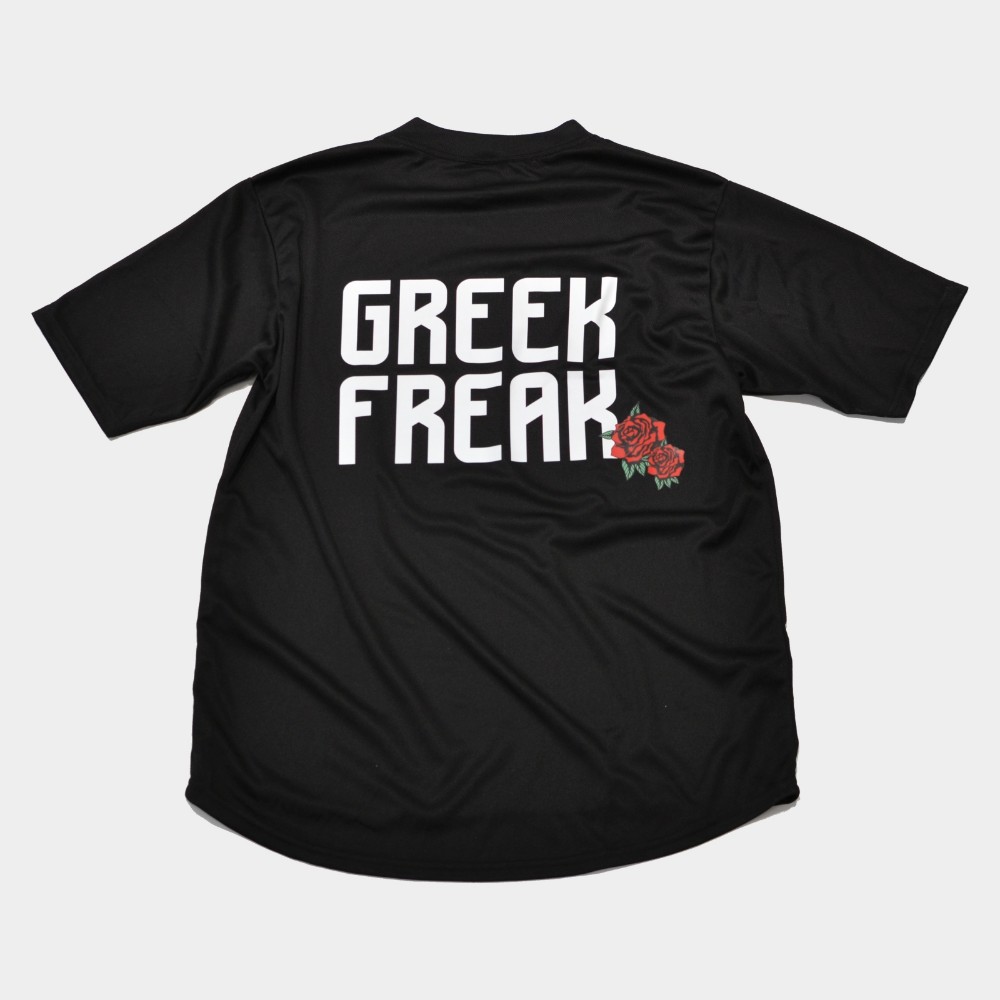 Εικόνα της Ανδρικό T-shirt Greek Freak Polyester Μαύρο