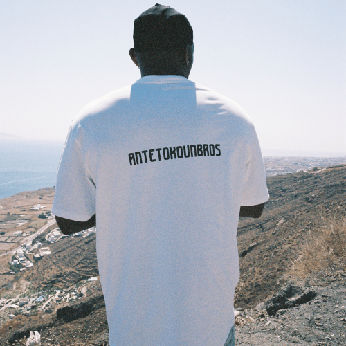 Heavy T-shirt White IANTETOKOUNBROSI Back