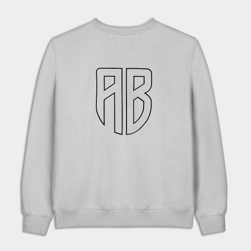 Sweatshirt Build Your Legacy  Ice Grey Back