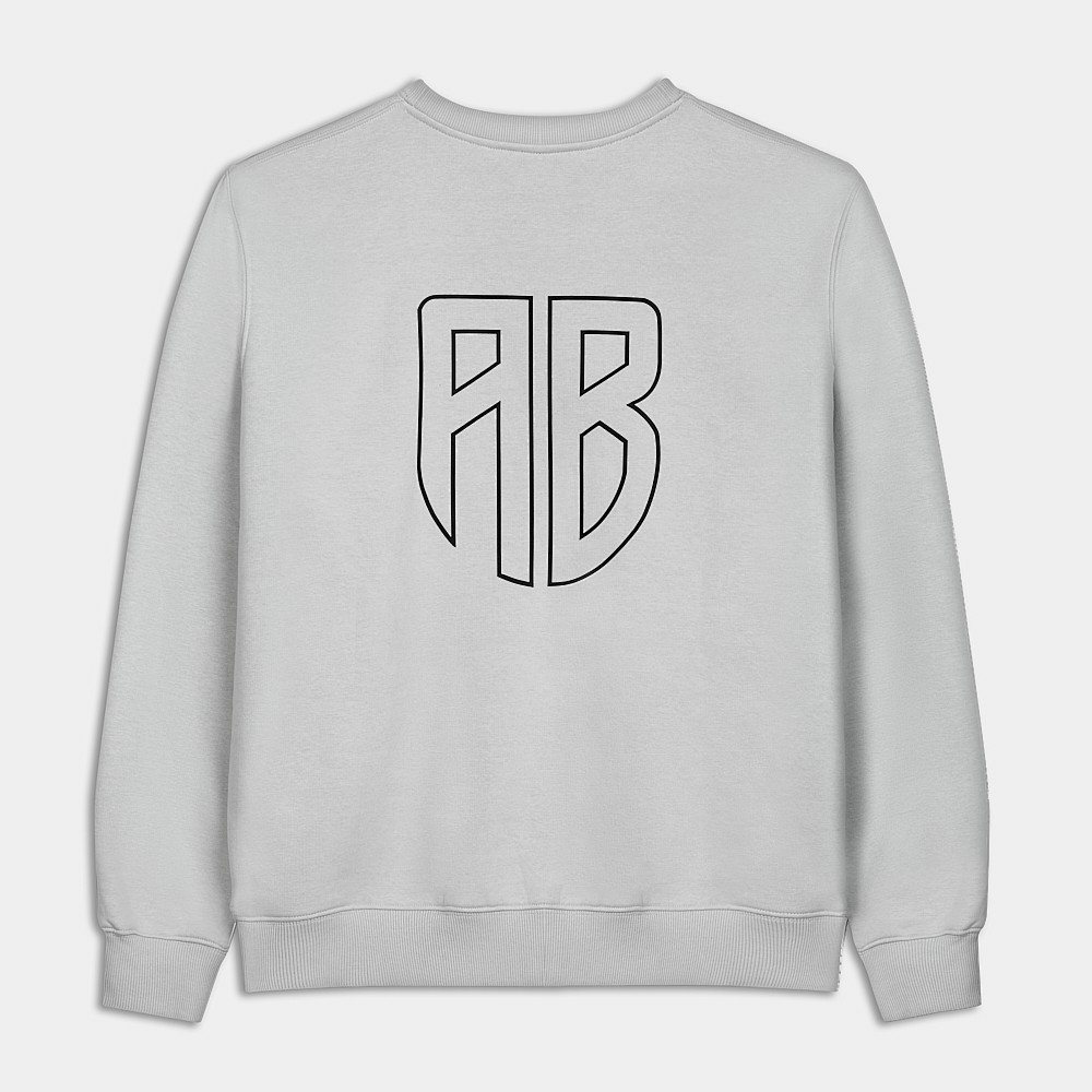 Picture of Unisex  Sweatshirt Build Your Legacy  Ice Grey  